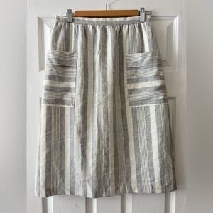Vintage Union Made Striped Skirt 🧵